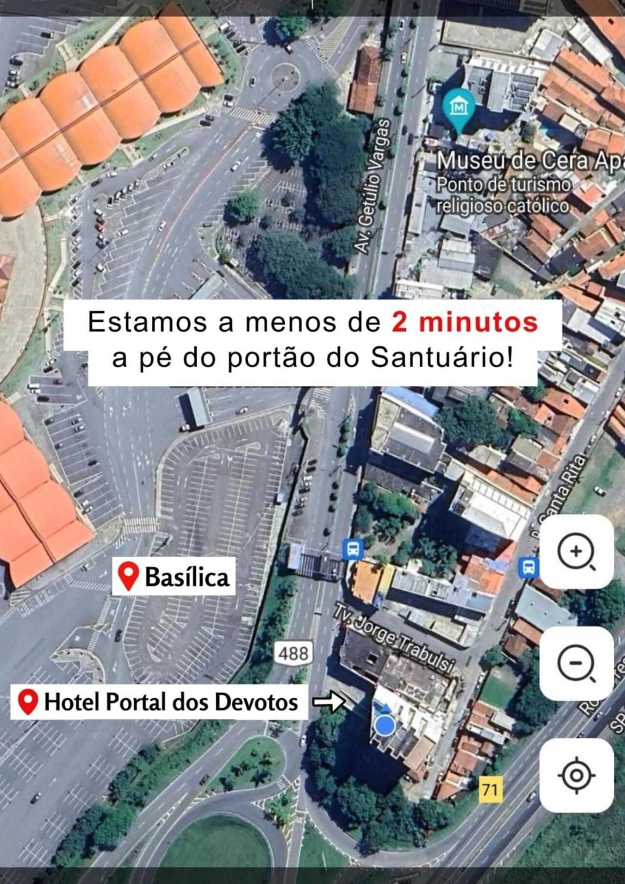 Hotel Portal Dos Devotos Aparecida  Kültér fotó